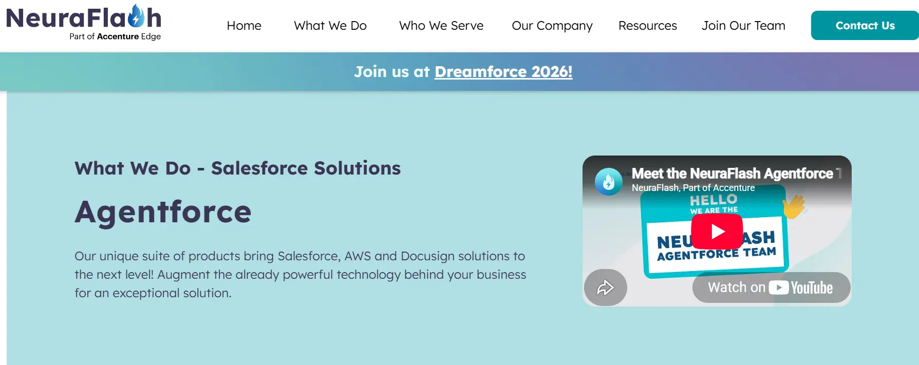 Agentforce implementation company for Salesforce AI solutions